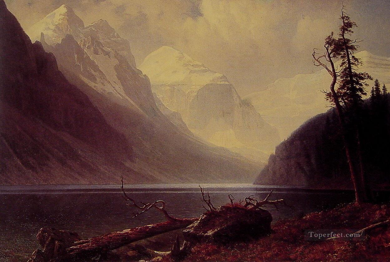 Lake Louise Albert Bierstadt Landscape Oil Paintings